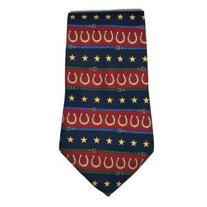 Tommy Hilfiger Men's Necktie Silk 58" L 4" W USA Made